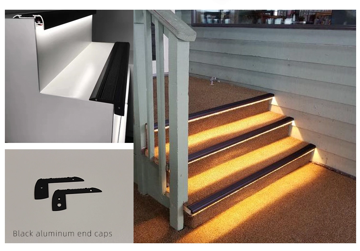 éclairage led escalier